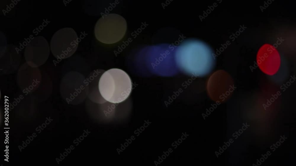 Vehicle lights in traffic with night background Vehicle lights in traffic with night background