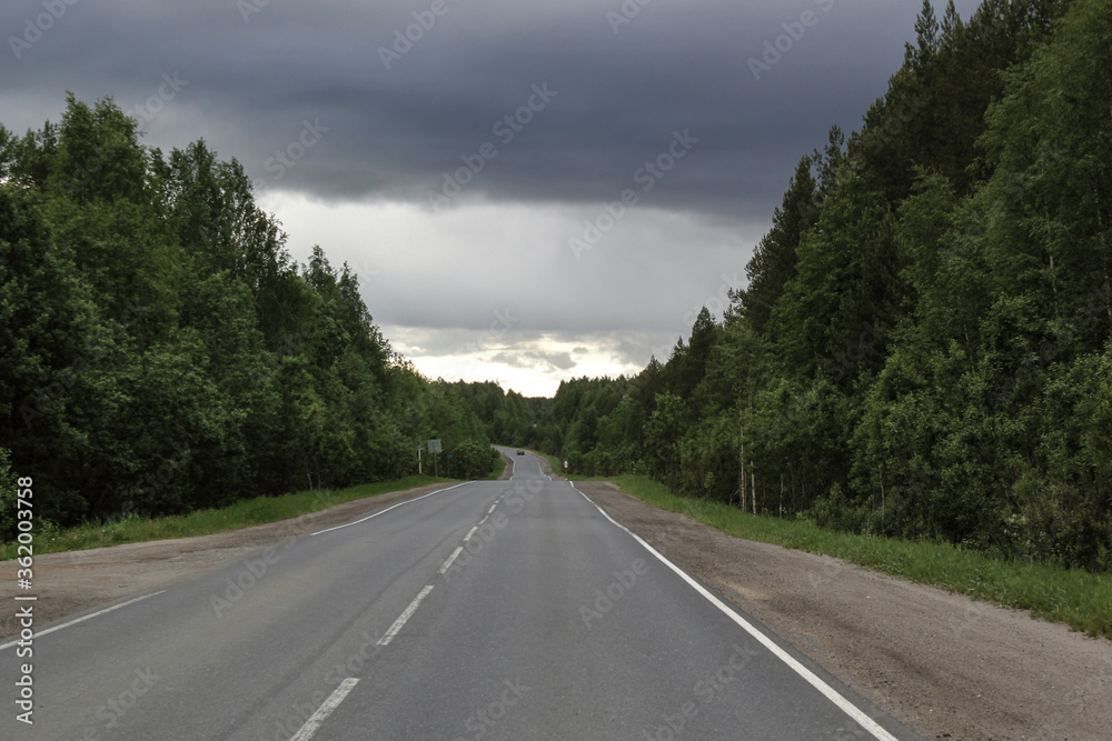 Naklejka premium road