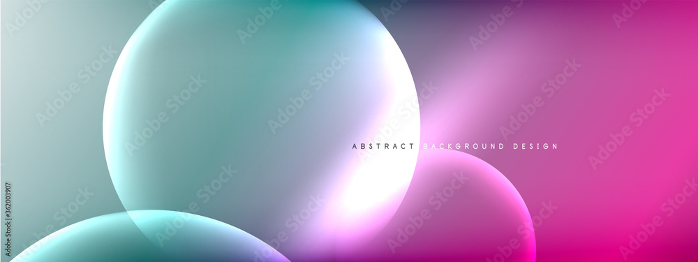 Vector abstract background liquid bubble circles on fluid gradient with shadows and light effects. Shiny design templates for text Vector abstract background liquid bubble circles on fluid gradient with shadows and light effects. Shiny design templates for text