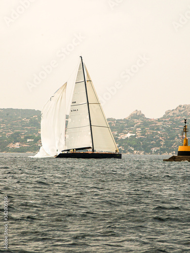 Fotografía Participants in the Maxi Yacht Rolex Cup boat race