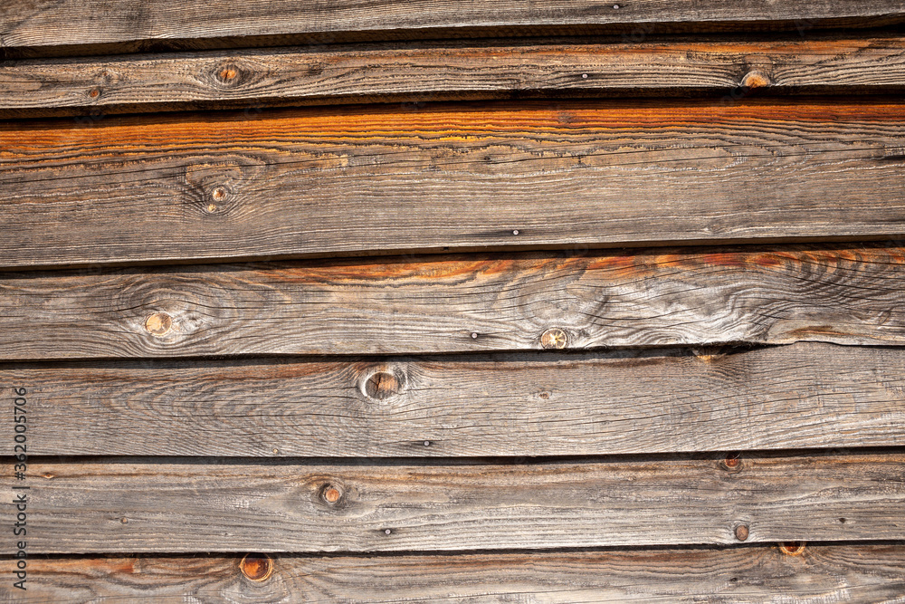 Wallpaper in the form of a wooden wall on the house. The wall is made next to the piles of pine wood. Copy Space. Wooden. Sun. Wallpaper in the form of a wooden wall on the house. The wall is made next to the piles of pine wood. Copy Space. Wooden. Sun.