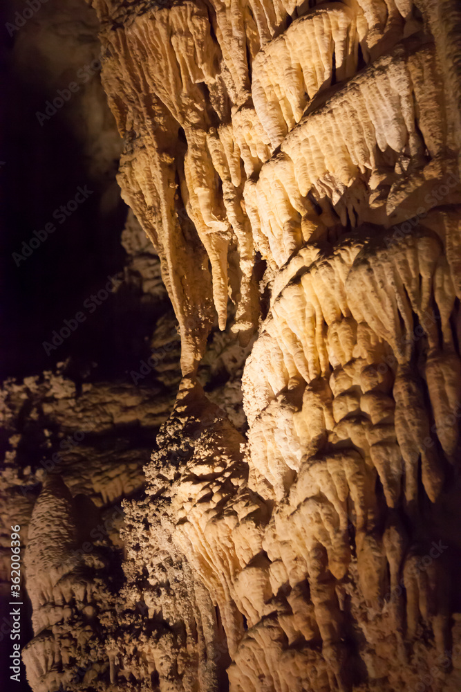 Underground cave from Carlsbad Caverns