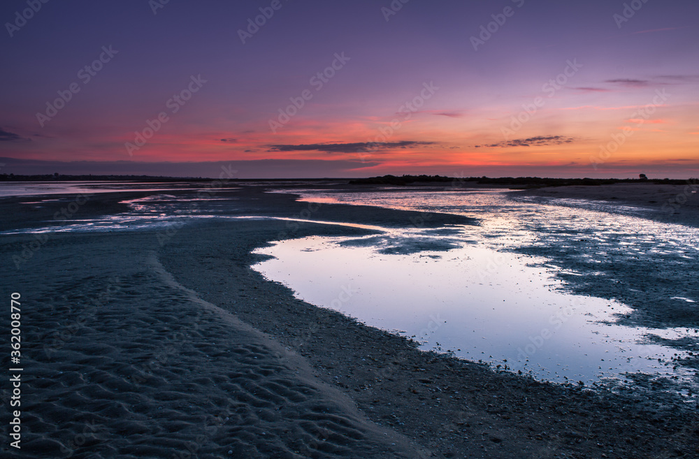 Fototapeta premium sunset on the beach