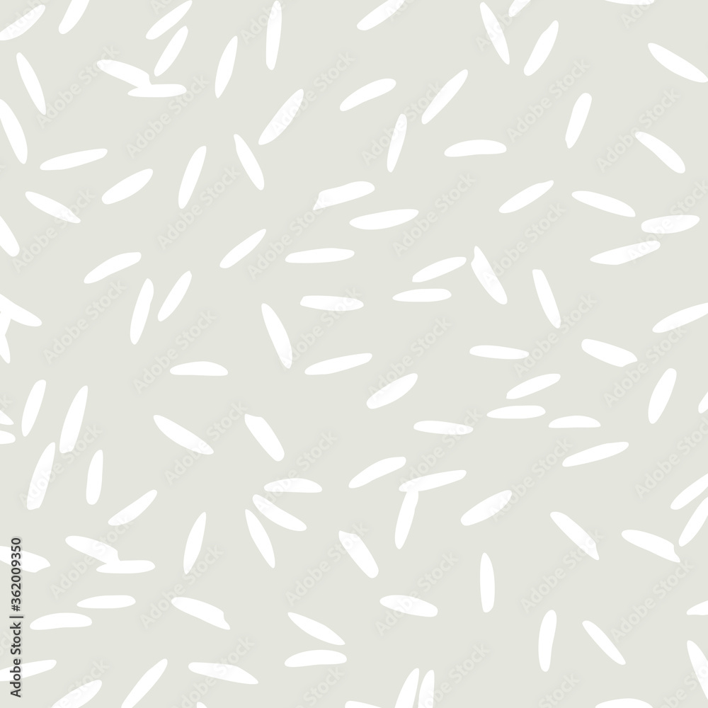 Simple seamless rice grain pattern, background Simple seamless rice grain pattern, background