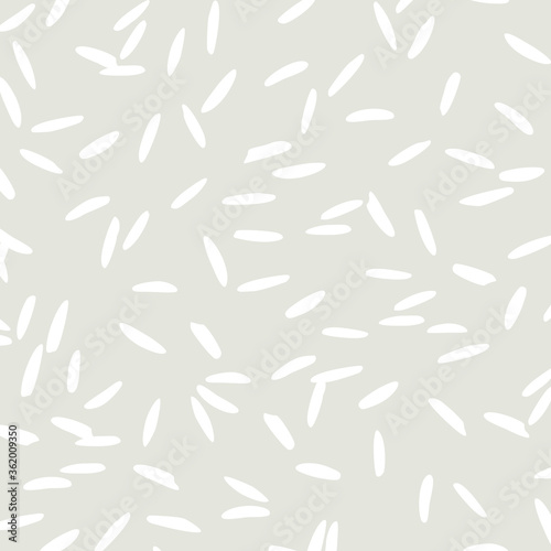 Simple seamless rice grain pattern, background