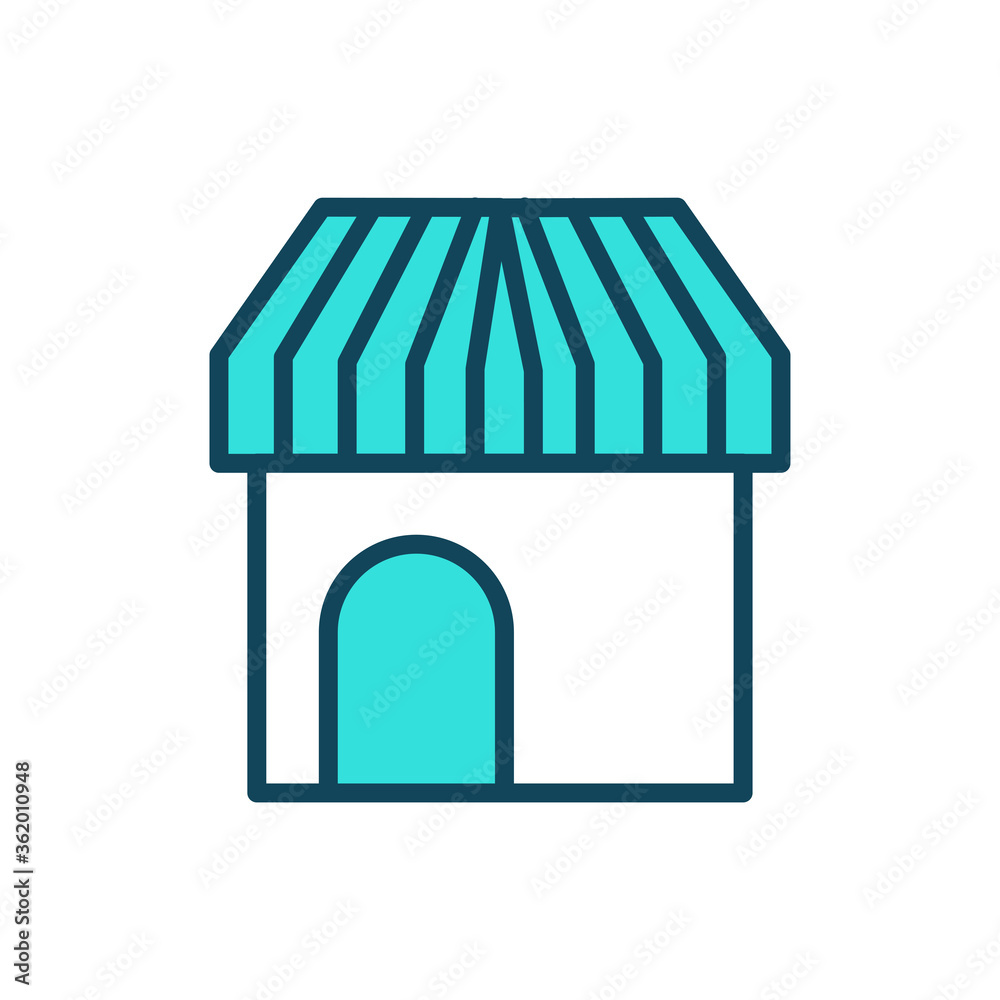 Store outline icon Store outline icon