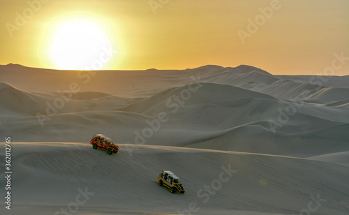 The Huacachina desert in Peru