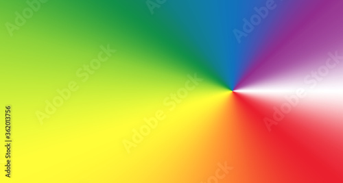 Rainbow watercolor isolated on white background   Gay pride LGBT