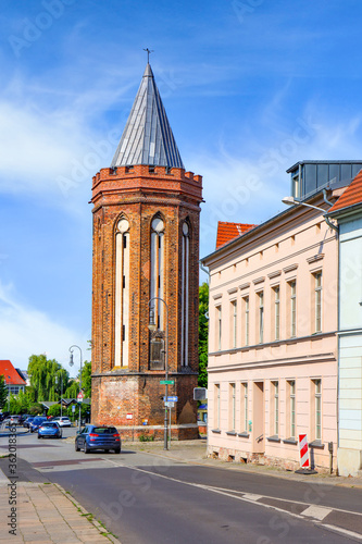 Brandenburg an der Havel, Altstadtszene und Muehlentorturm