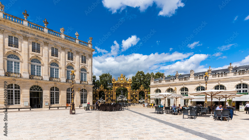 The Stanislas square in Nancy