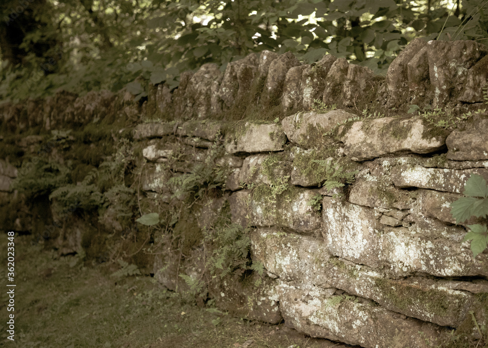 old stone wall