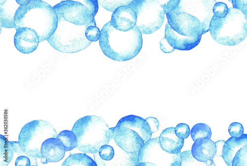 Bubbles, pattern, watercolor (5)