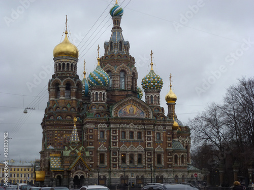Church of Saint Petersburg, city of Russia.Erurope © VEOy.com