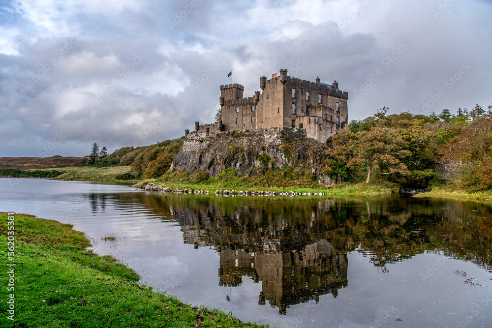 Das Dunvegan Castle auf der Isle of Skye