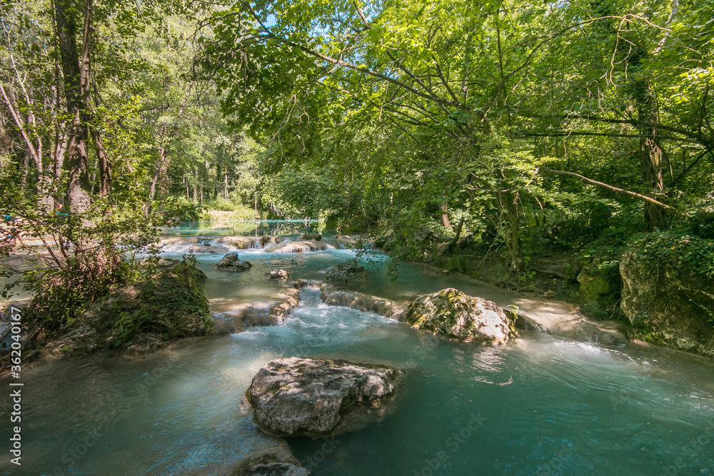 Amazing place with river Elsa in the wild wood, Tuscany Amazing place with river Elsa in the wild wood, Tuscany