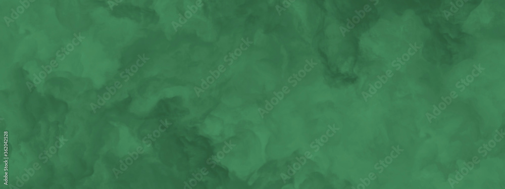 Fototapeta premium Green grunge background. Green smoke texture 