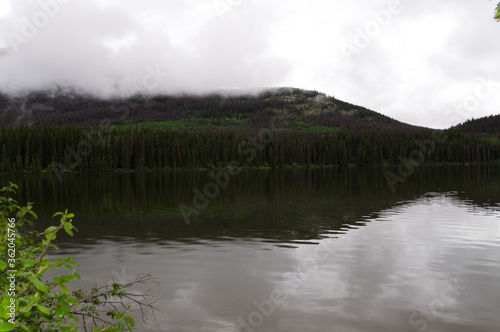 Pyramid Lake on a Cloudy Day