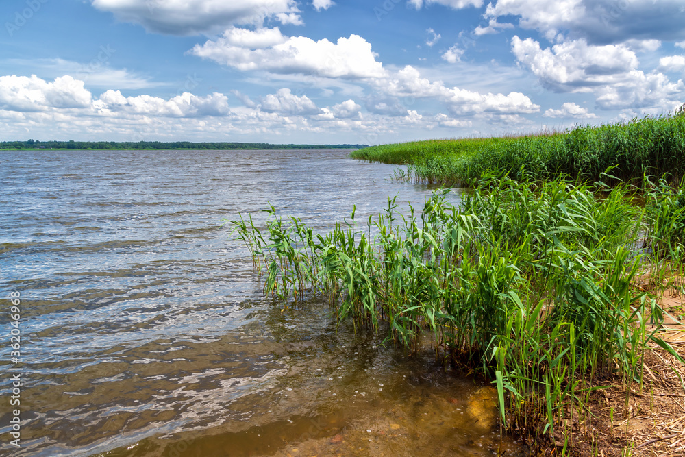 Letnie wakacje nad Zalewem Siemianówka na Podlasiu, Polska