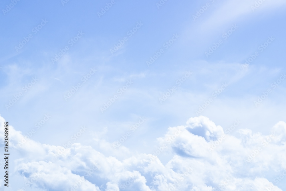 air clouds on a background of blue sky air clouds on a background of blue sky