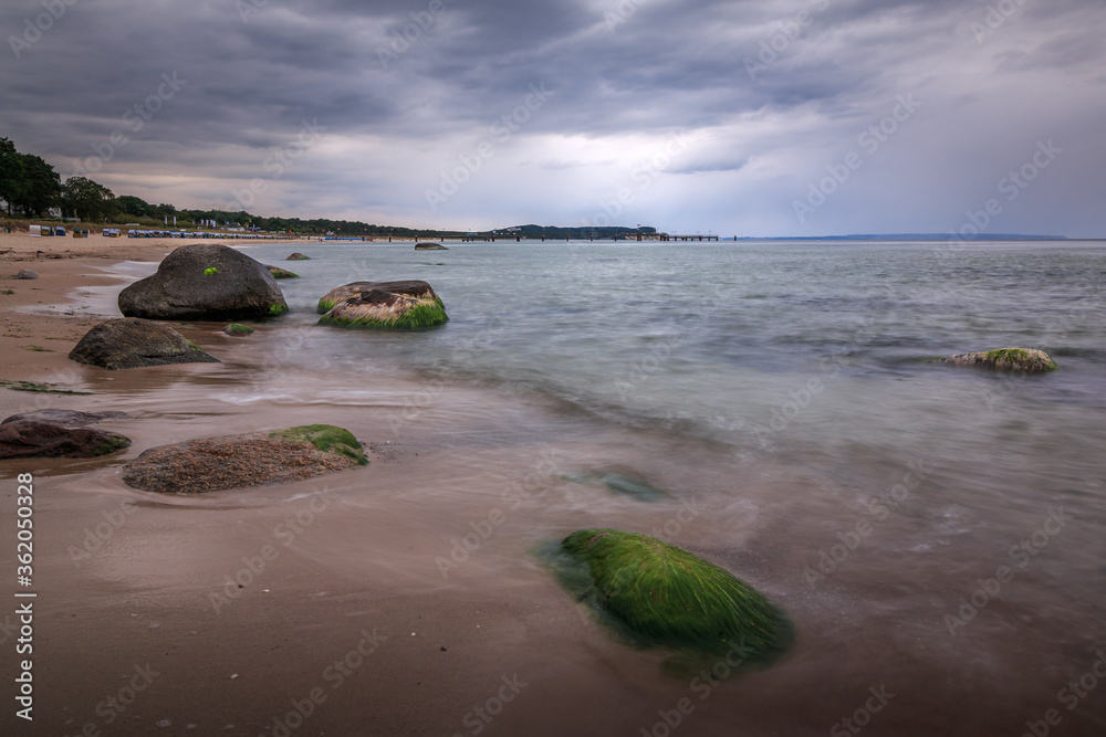 Φωτογραφία Nordstrand in Göhren auf der Insel Rügen an der Ostsee