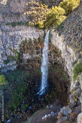 Perrine Coulee waterfall  located at  Twin Falls  Idaho