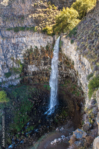 Perrine Coulee waterfall, located at  Twin Falls, Idaho photo