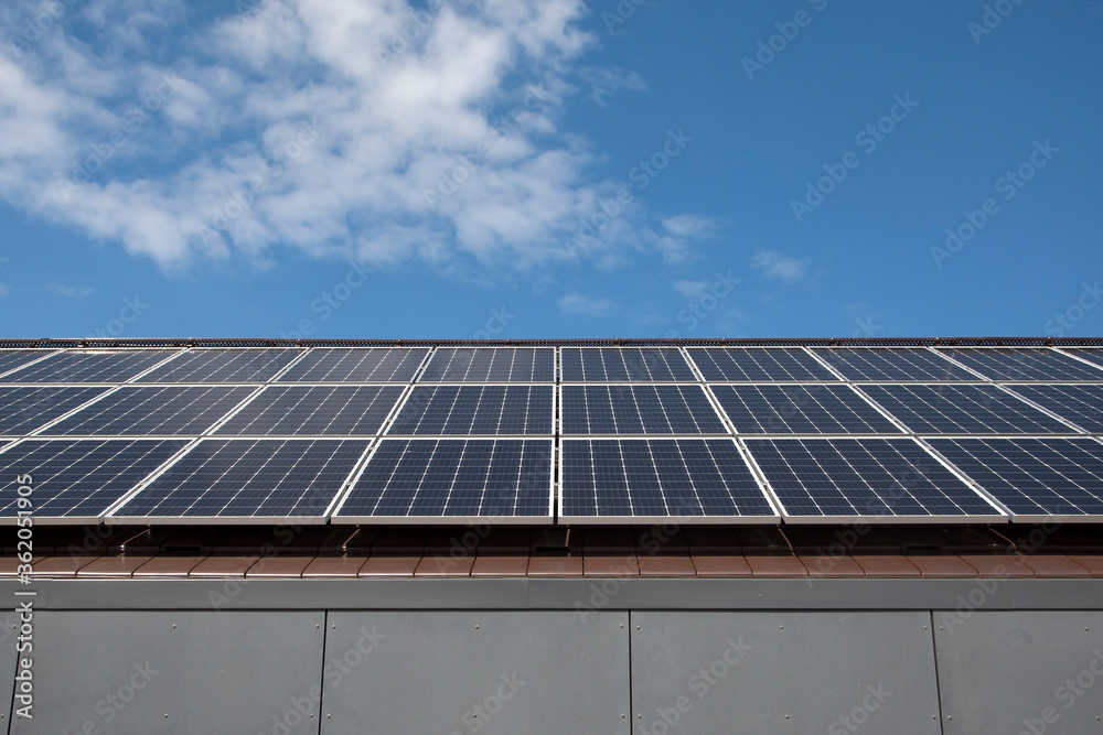Solar panel. Photovoltaic eco panels for electricity from sun power Solar panel. Photovoltaic eco panels for electricity from sun power