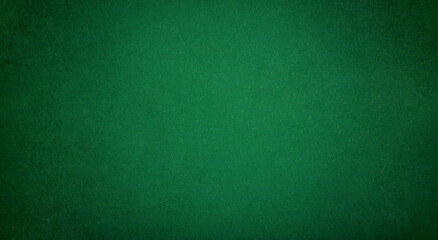 Poker table felt background in green color