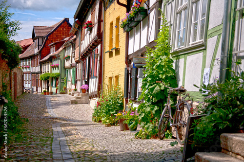 German old village Quedlinburg