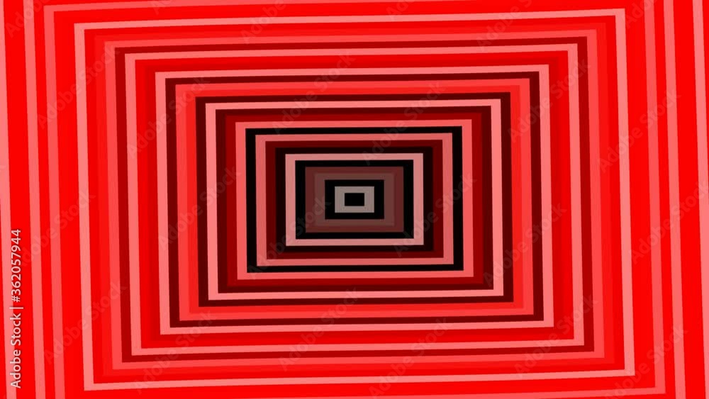 Abstract CGI motion background with concentric swinging rectangles in perfect seamless loop (3840 x 2160, 30 fps). Abstract CGI motion background with concentric swinging rectangles in perfect seamless loop (3840 x 2160, 30 fps).