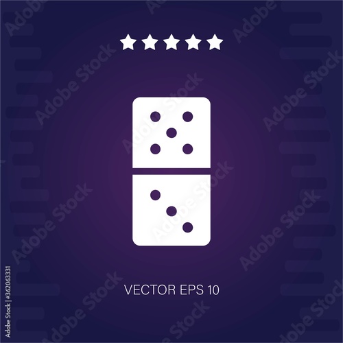 domino vector icon