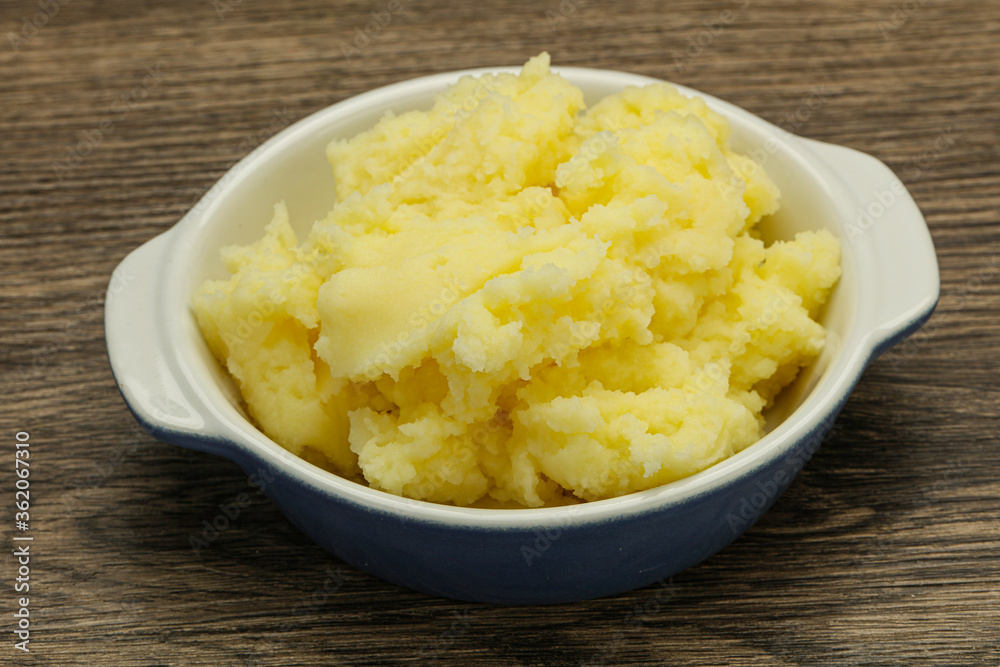 Mashed potato in the bowl Mashed potato in the bowl