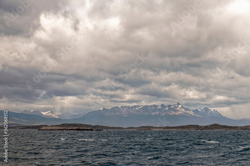 Argentina, Patagonia – mountains over the atlantic coast. © MiroslawKopec