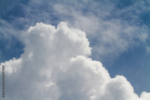Dramatic Formation of Cumulus Clouds