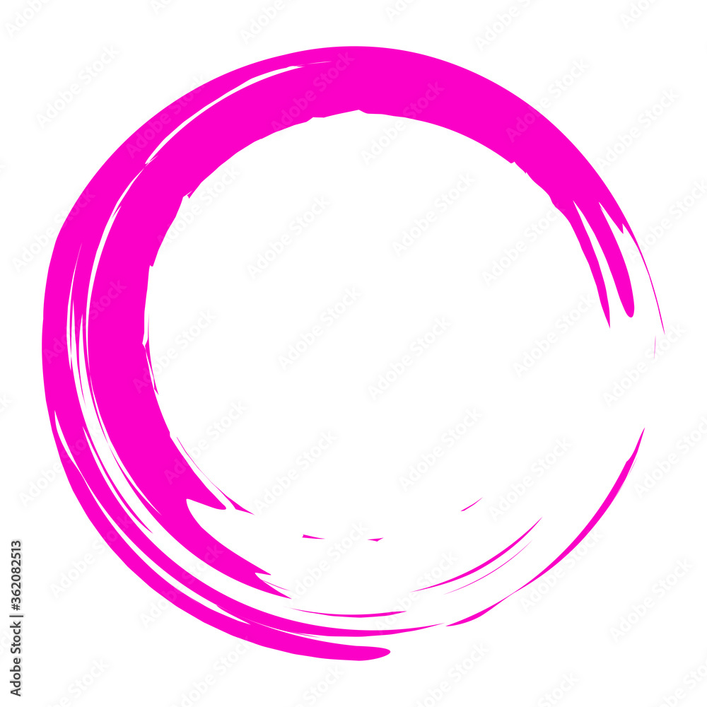 Grunge circle brush stroke isolated on white background. Pink paint grunge circle. Brush stroke vector. For round ink and banner design. Round paint grunge circle. Hand drawn paintbrush shape,vector Grunge circle brush stroke isolated on white background. Pink paint grunge circle. Brush stroke vector. For round ink and banner design. Round paint grunge circle. Hand drawn paintbrush shape,vector
