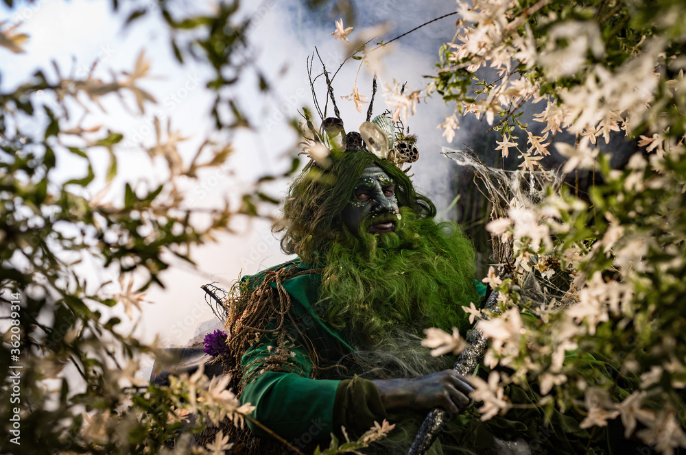 Fantastic image of Poseidon. Fine Art Fairy Tale Photography. Fantastic image of Poseidon. Fine Art Fairy Tale Photography.