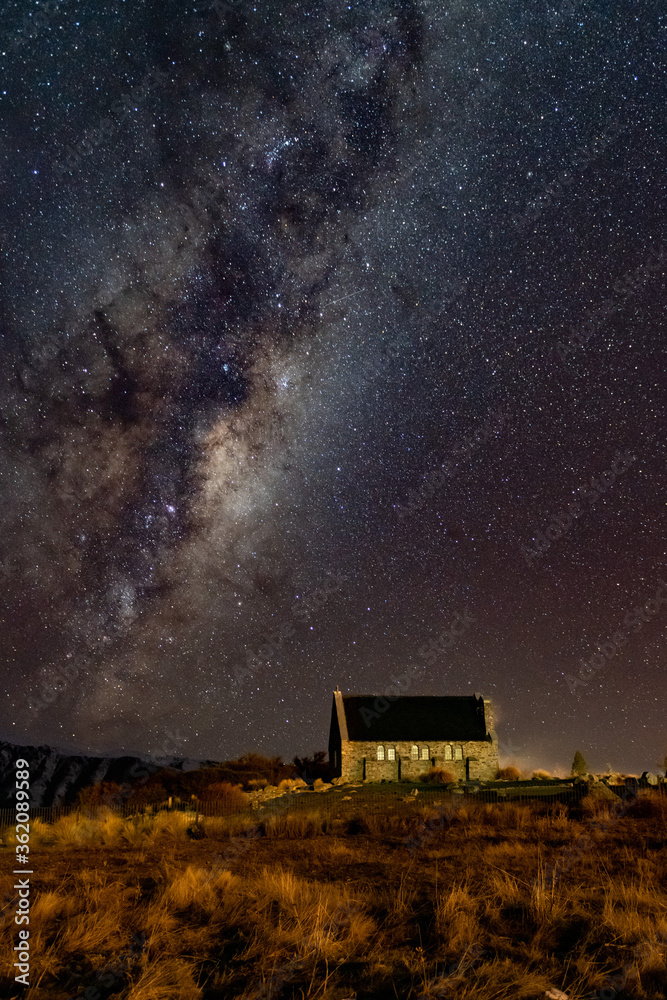 Milky Way over Tekapo New Zealand