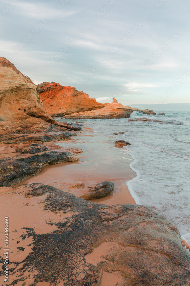 Beach and Coastline of the Great Ocean Road, Victoria Australia