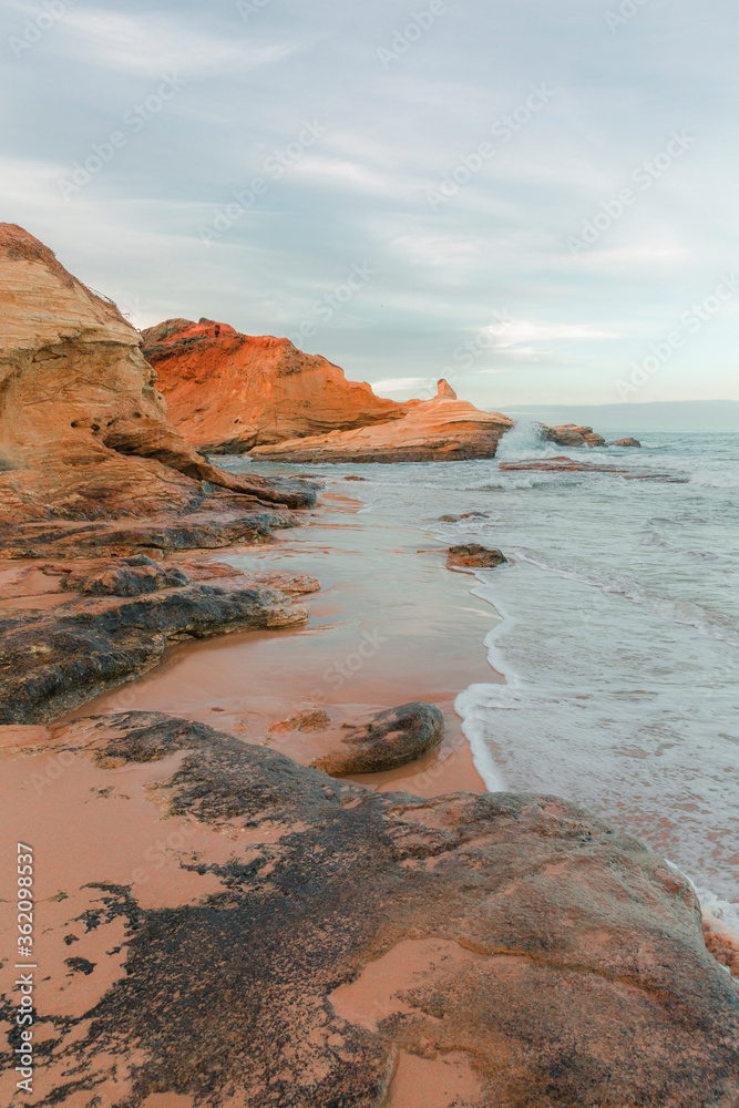 Beach and Coastline of the Great Ocean Road, Victoria Australia