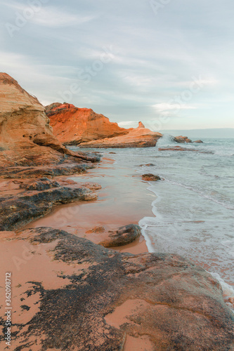 Beach and Coastline of the Great Ocean Road, Victoria Australia