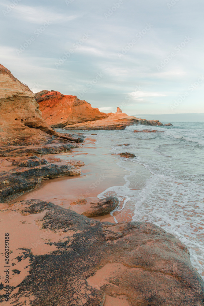 Beach and Coastline of the Great Ocean Road, Victoria Australia