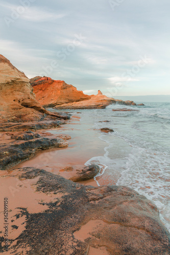 Beach and Coastline of the Great Ocean Road, Victoria Australia