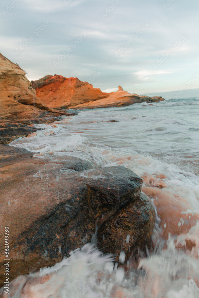 Beach and Coastline of the Great Ocean Road, Victoria Australia