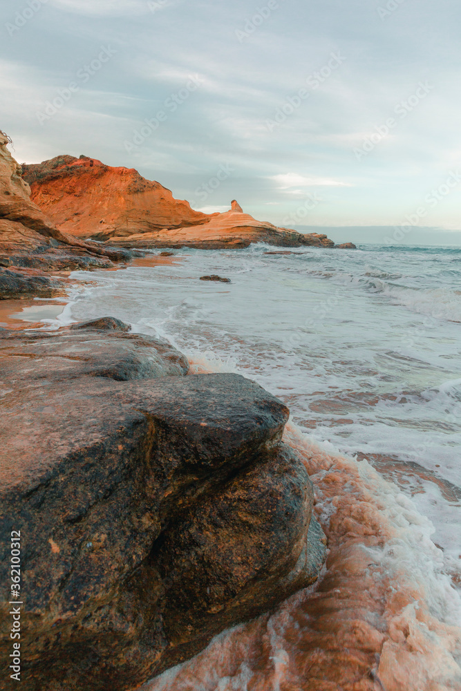 Beach and Coastline of the Great Ocean Road, Victoria Australia