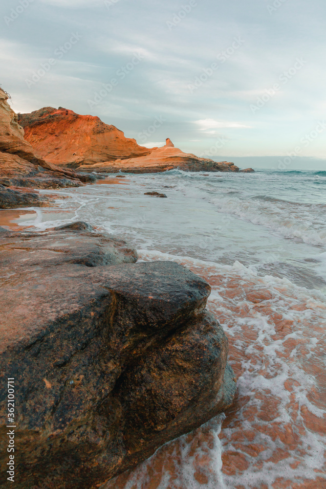 Beach and Coastline of the Great Ocean Road, Victoria Australia