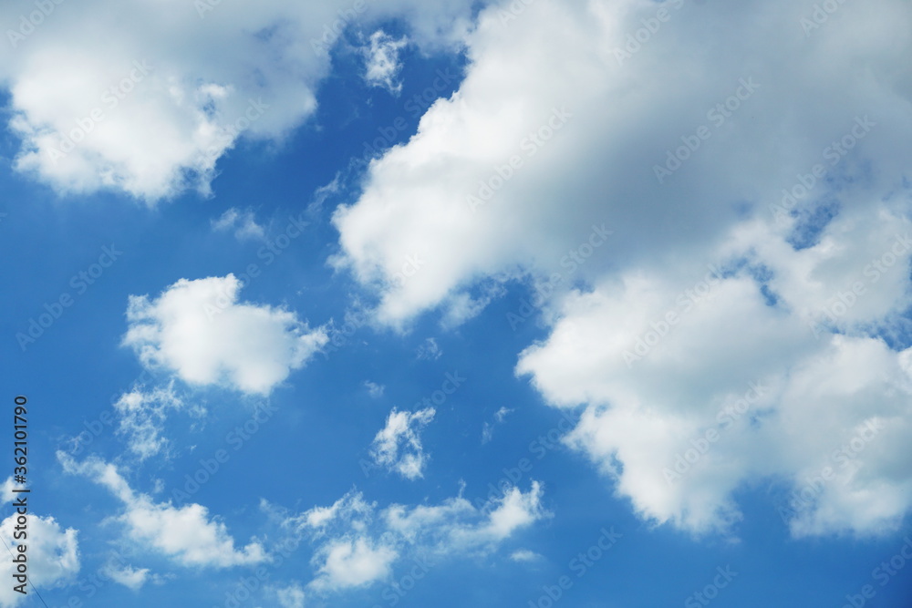 Blue sky and white cloud abstract natural background Blue sky and white cloud abstract natural background