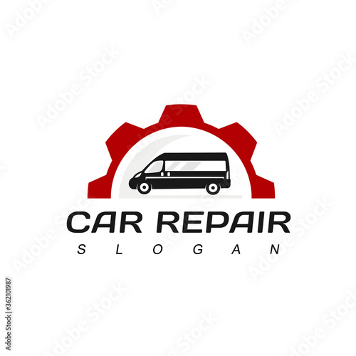 Car Repair Logo Design Template