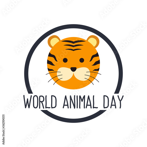 World Animal Day. Vector Illustration © sultan