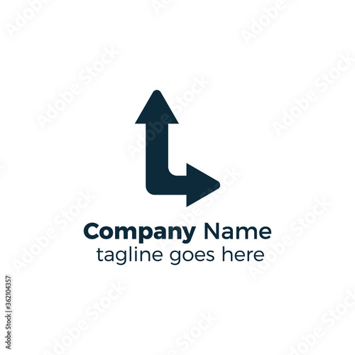 arrow l logo design vector illustration Free Download arrow l logo design vector illustration - GFXLoad