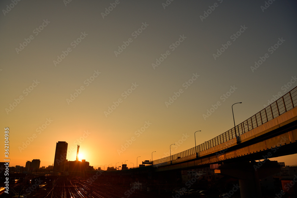 日の出の風景 日の出の風景